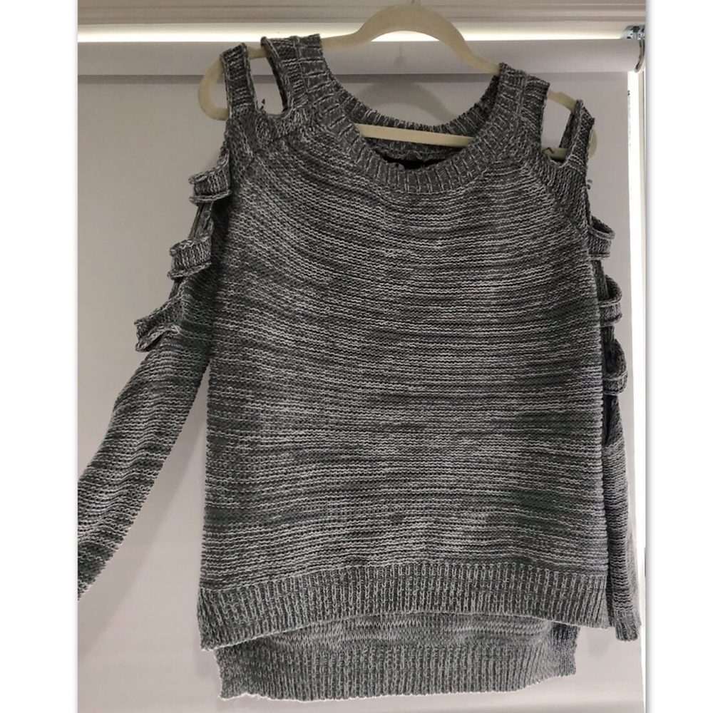 Chandelier Grey Sweater